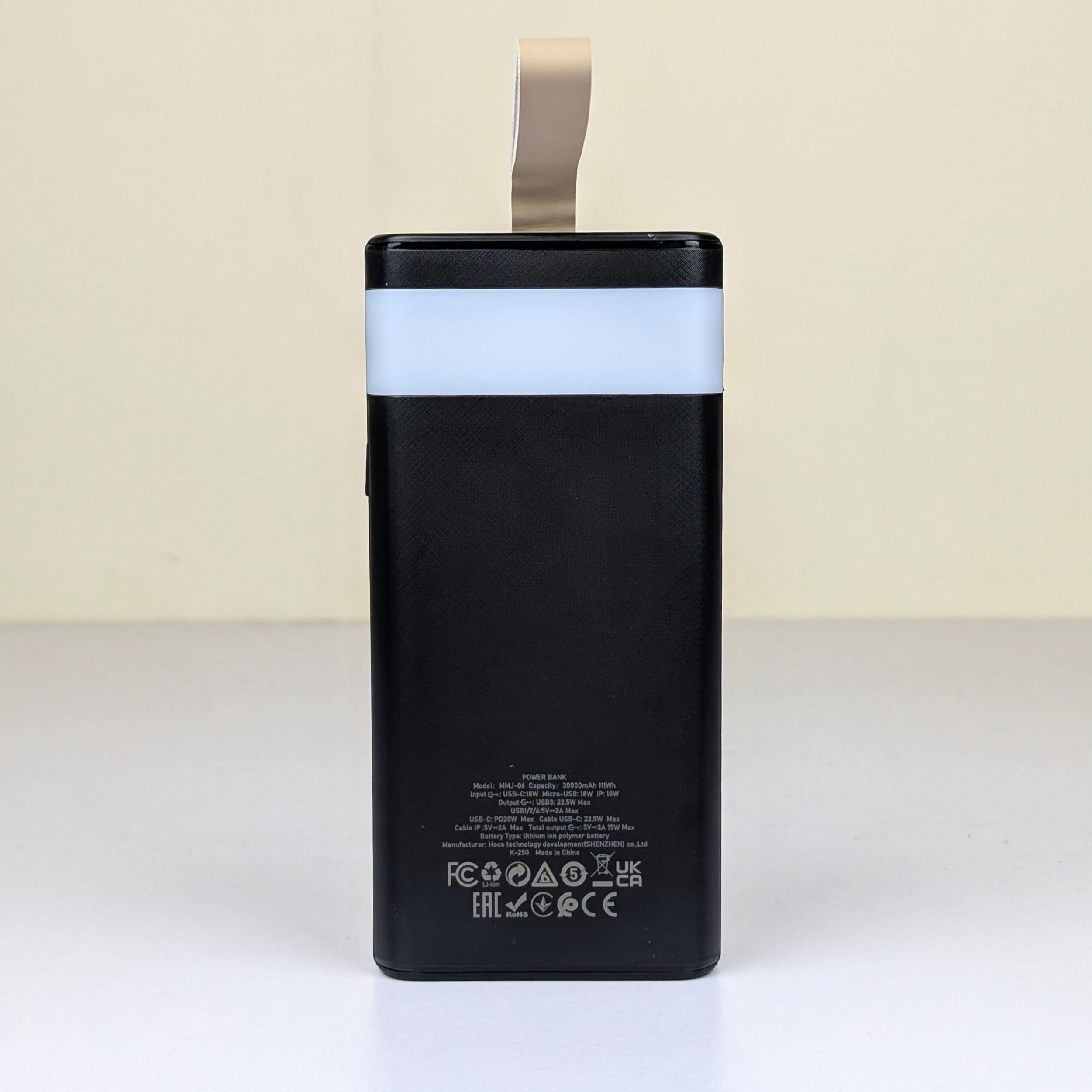 Hoco MMJ-06 22.5W Fully Compatible 30000mAh Digital Display Power Bank