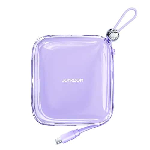 Joyroom JR-L002 Jelly Series 10000mAh 22.5W Fast Charging Power Bank with Built-in USB-C Cable