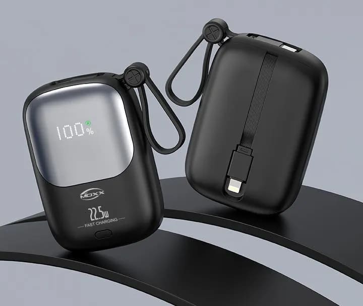 Moxx MP-02 22.5W PD & QC 10000mAh Fast Charging Power Bank with LED Display