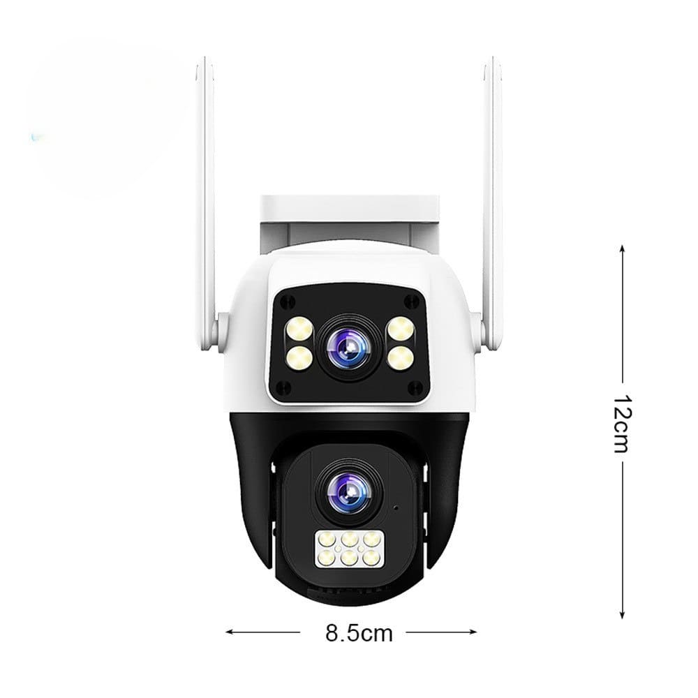 V380 Dual Lens 8MP 4G/Wi-Fi PTZ Outdoor Waterproof Security Camera