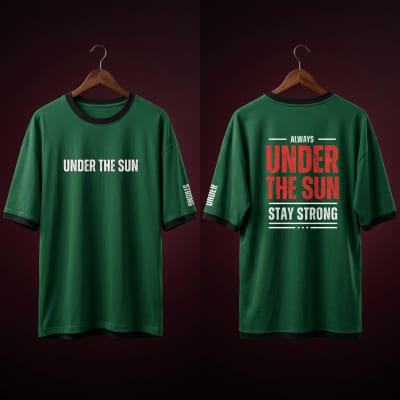 Premium Oversized Drop Shoulder T-shirt - 160 GSM Breathable Mash Fabric