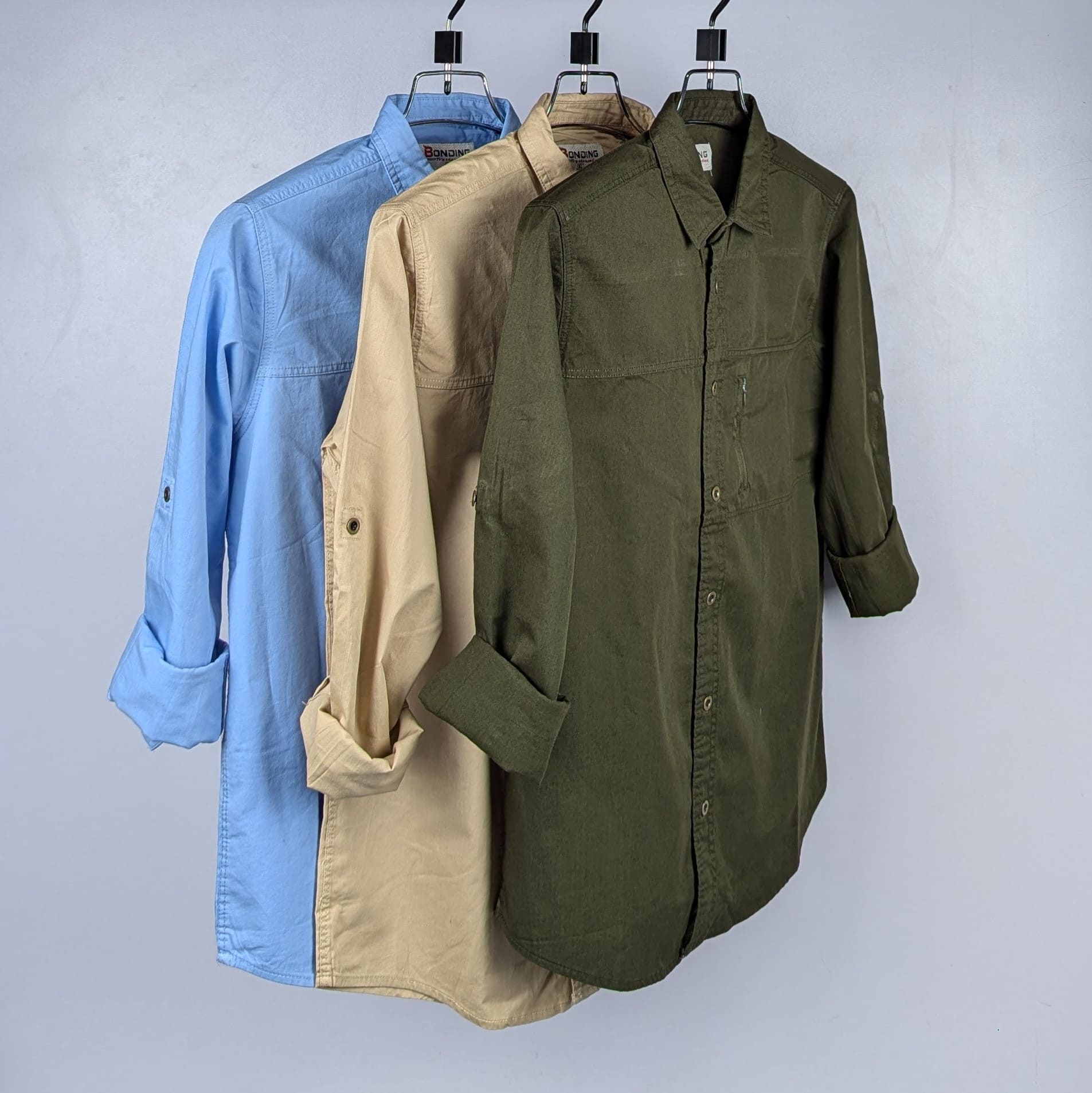 Exclusive 3-Piece Stylish Kaiser Cotton Full Sleeve Shirt Combo Pack for Men