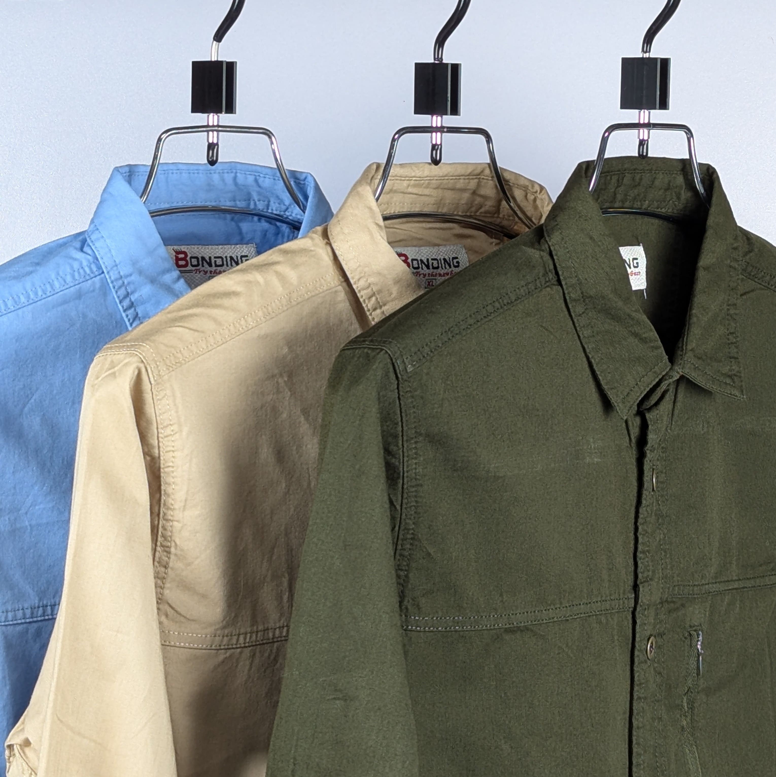 Exclusive 3-Piece Stylish Kaiser Cotton Full Sleeve Shirt Combo Pack for Men
