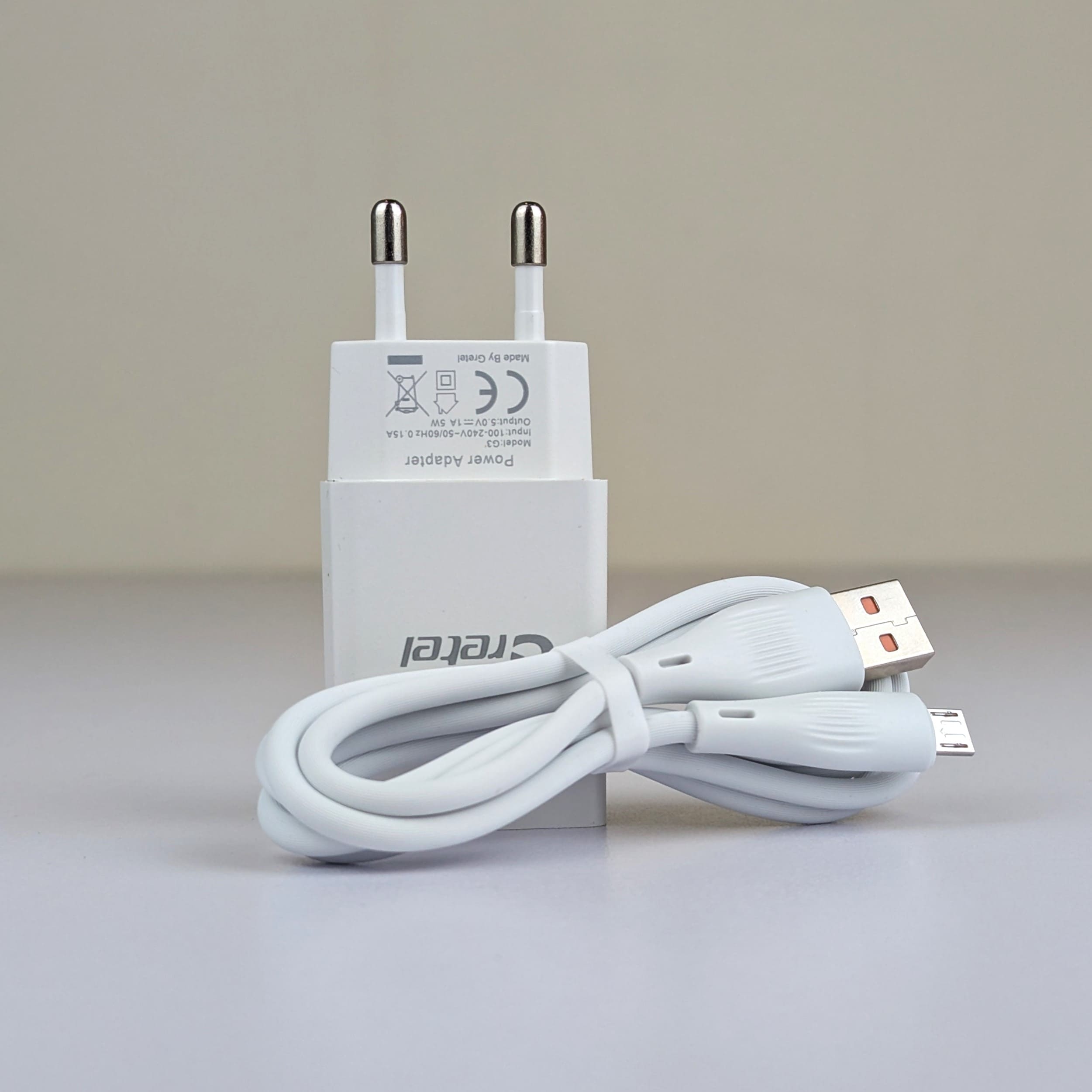 Gretel G3 Antenna Power Bank Phone - 9800mAh Battery with Network Booster Antenna