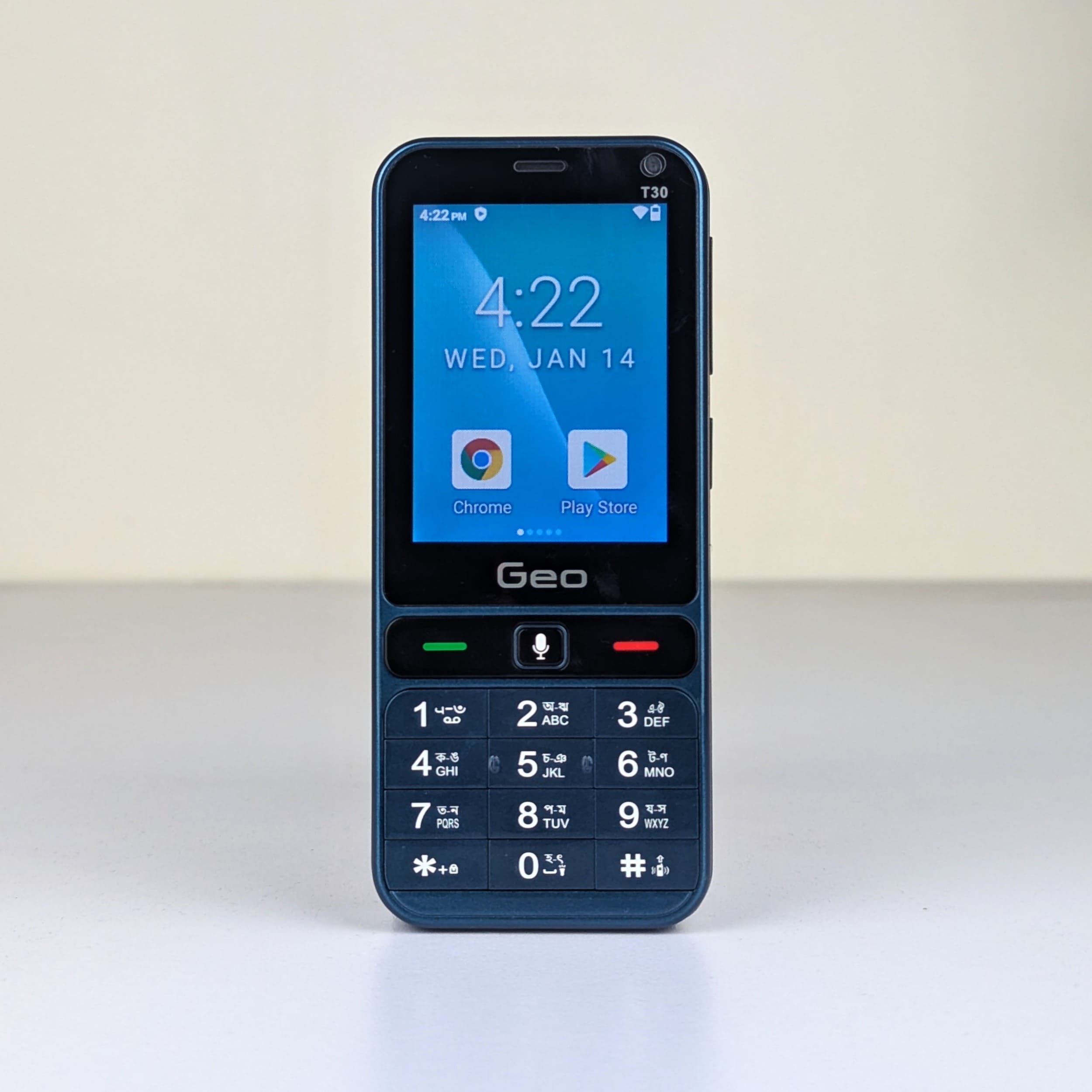 Geo Phone T30 Smart Feature Phone - 2GB RAM, 16GB ROM, Android 11 & 4G Support