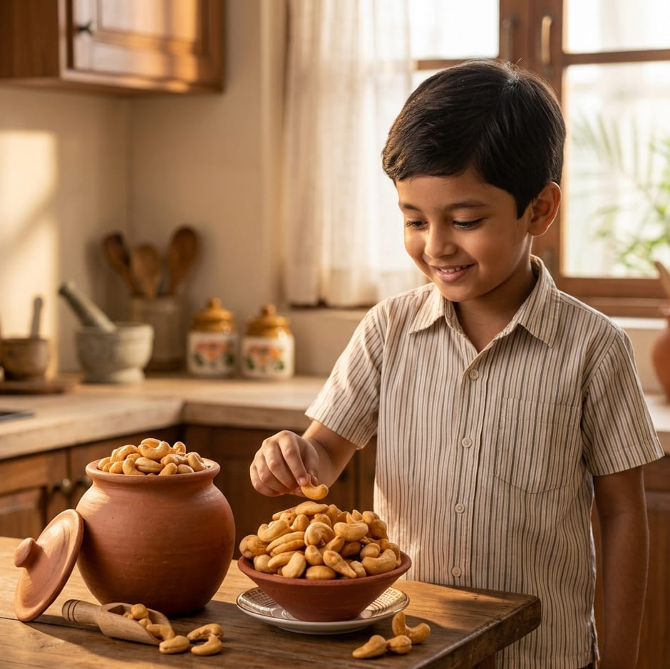 Premium Roasted Cashew Nuts - Fresh, Crunchy & Nutritious
