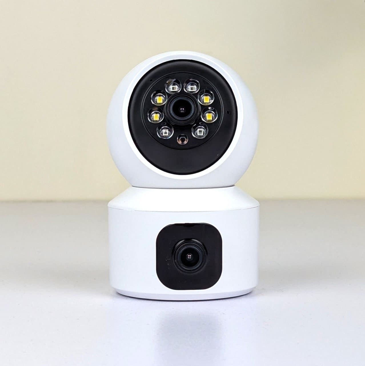 V380 Pro Dual Lens 360° WiFi Smart Security Camera with Color Night Vision