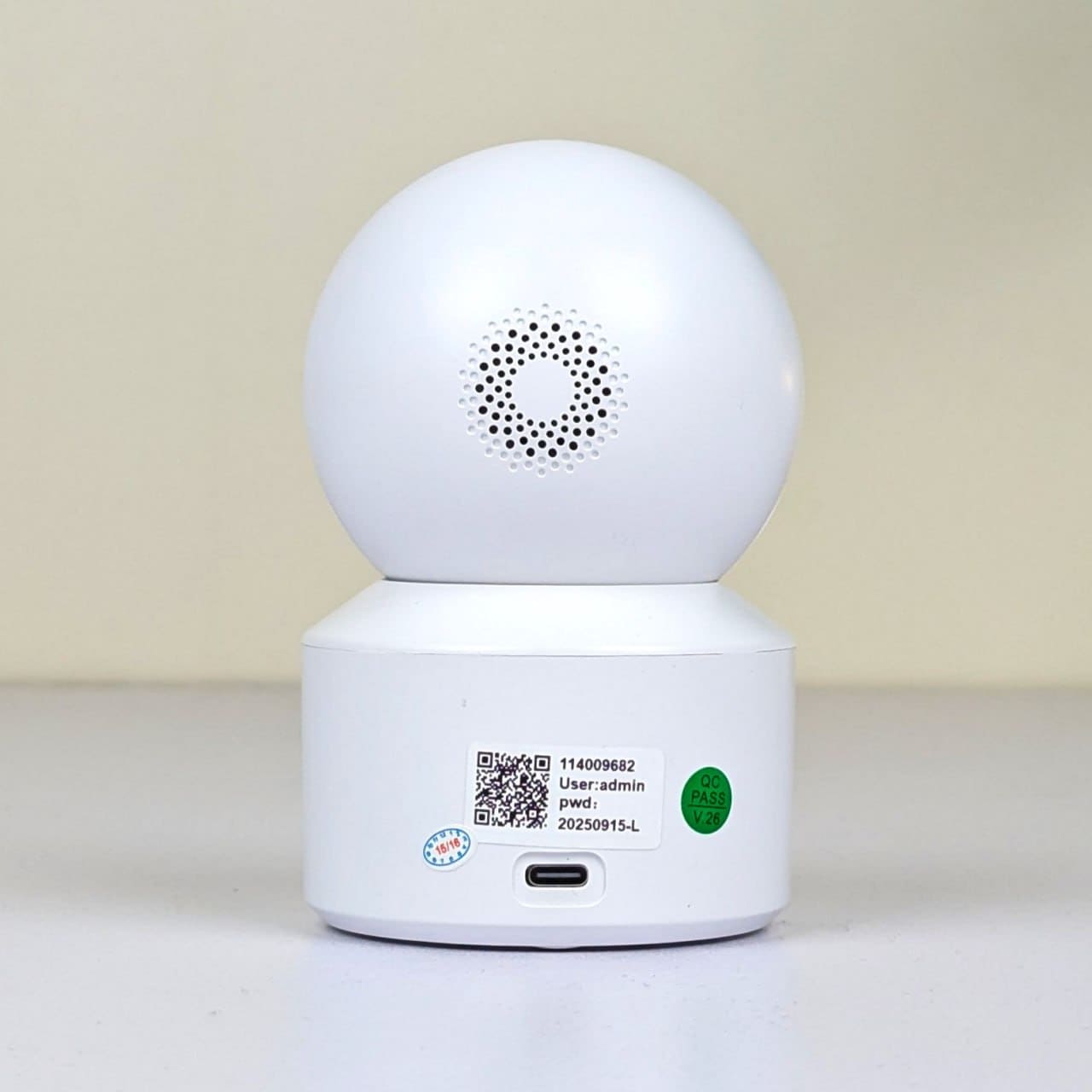 V380 Pro Dual Lens 360° WiFi Smart Security Camera with Color Night Vision