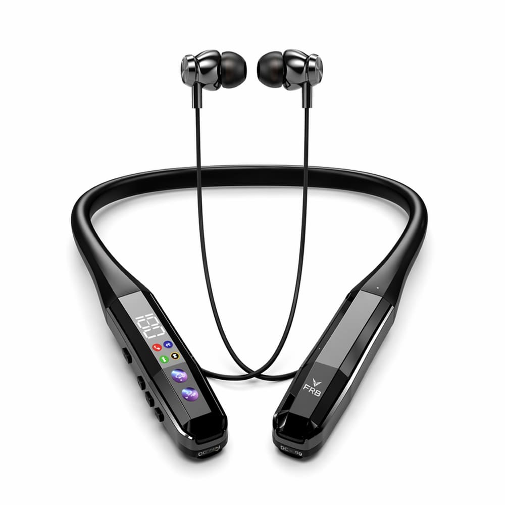 FRB N-26 Wireless Neckband with 600 Hours Standby and LED Display
