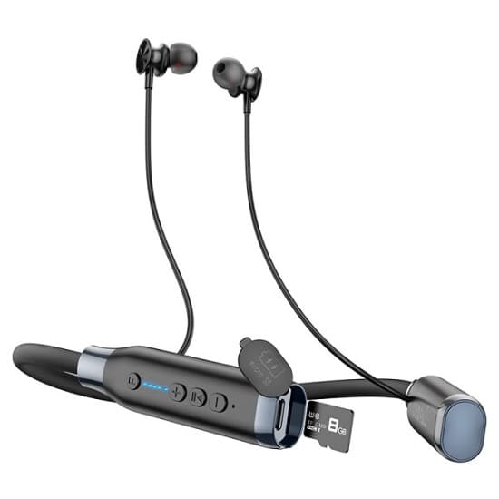Hoco ES64 Sports Wireless Bluetooth Neckband Earphone with 30 Hours Playtime