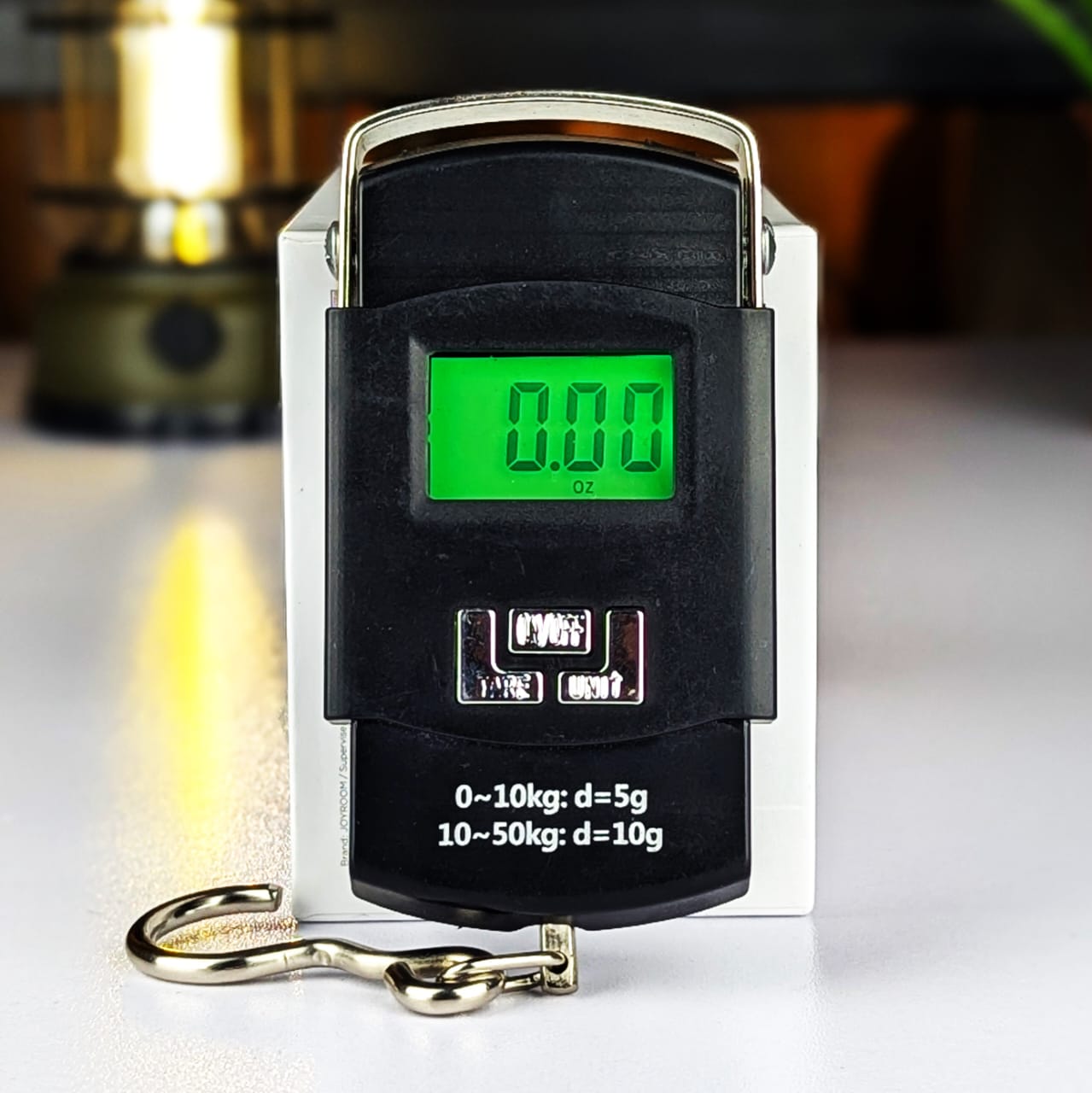 Portable Digital Hook Hanging Weighing Scale 50kg Capacity