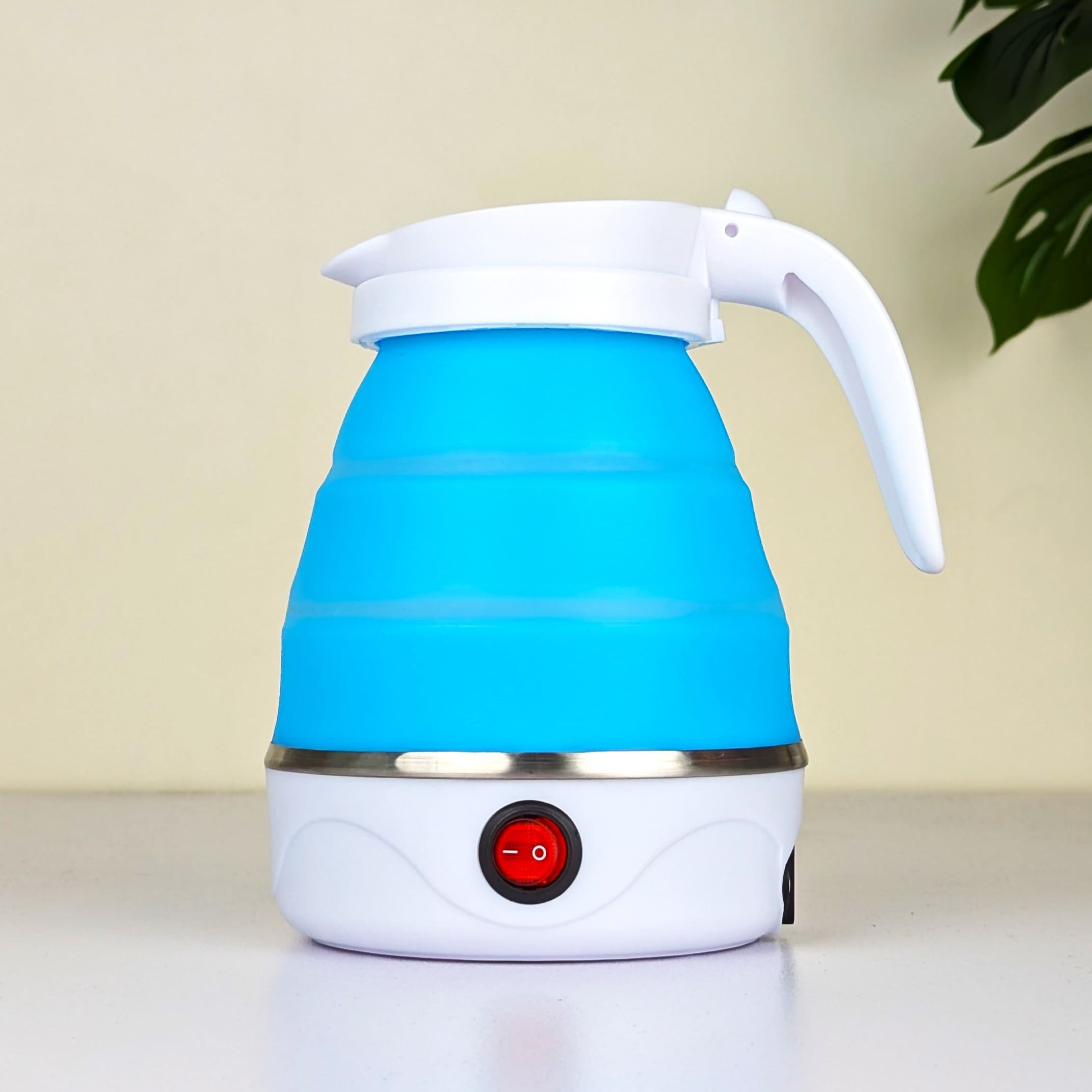 Travelling Folding Electric Kettle 600ml with Food Grade Silicone