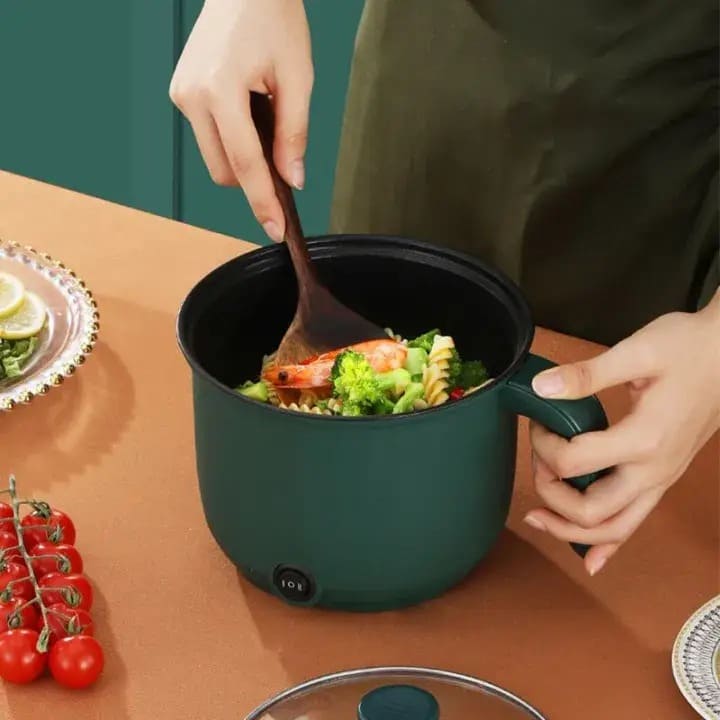 Multi Functional Electric Cooking Pot with Steamer 1.9L Capacity