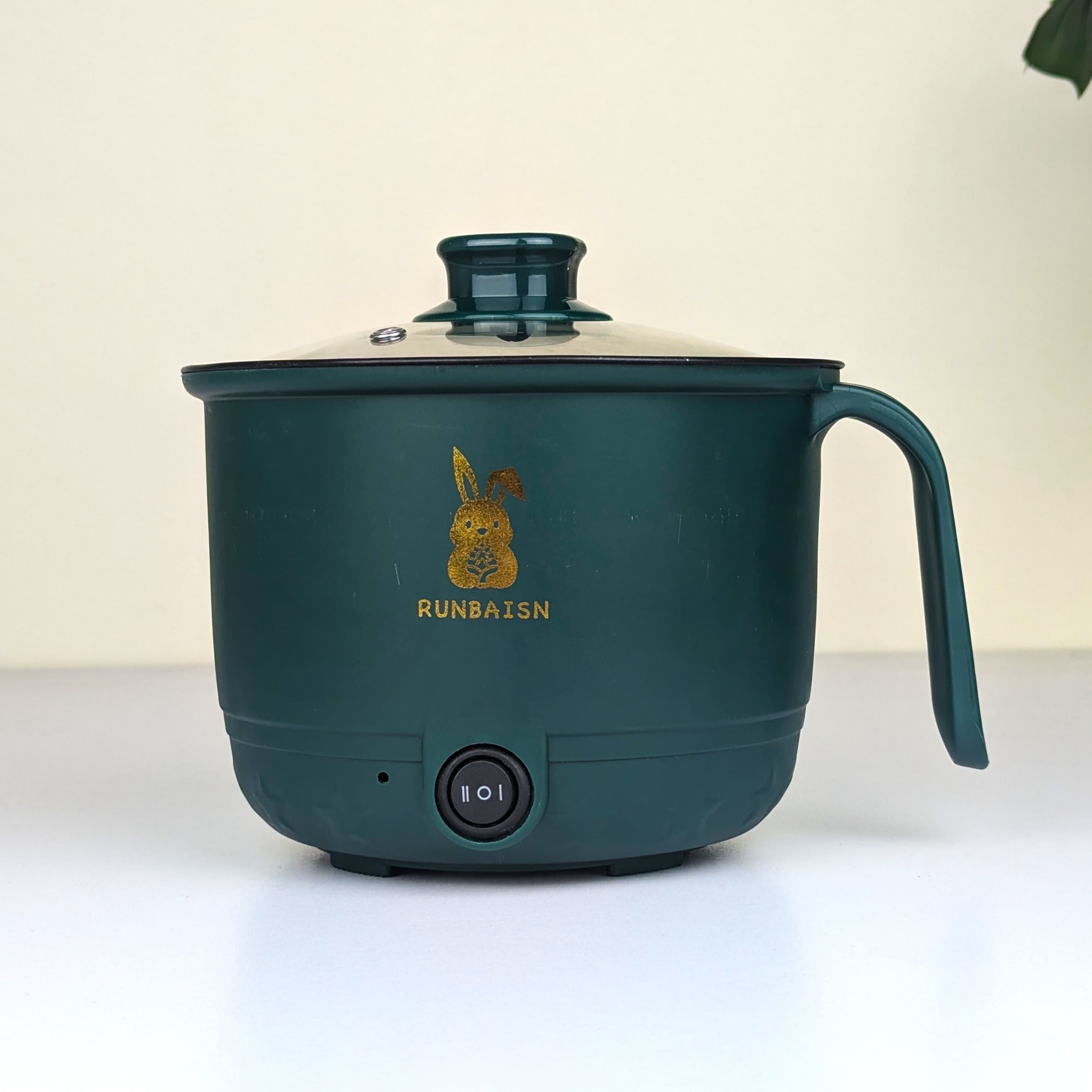 Multi Functional Electric Cooking Pot with Steamer 1.9L Capacity