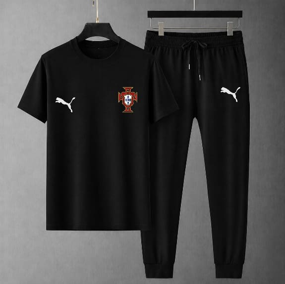 Premium World Cup Mash T-Shirt and Trouser Combo Set with Quality DTF Print