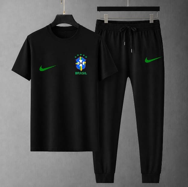 Premium World Cup Mash T-Shirt and Trouser Combo Set with Quality DTF Print