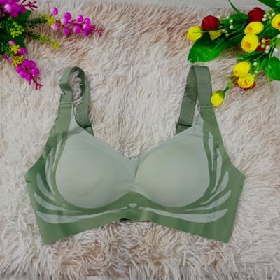 Imported Premium Soft Stretch Push-Up Sports Bra