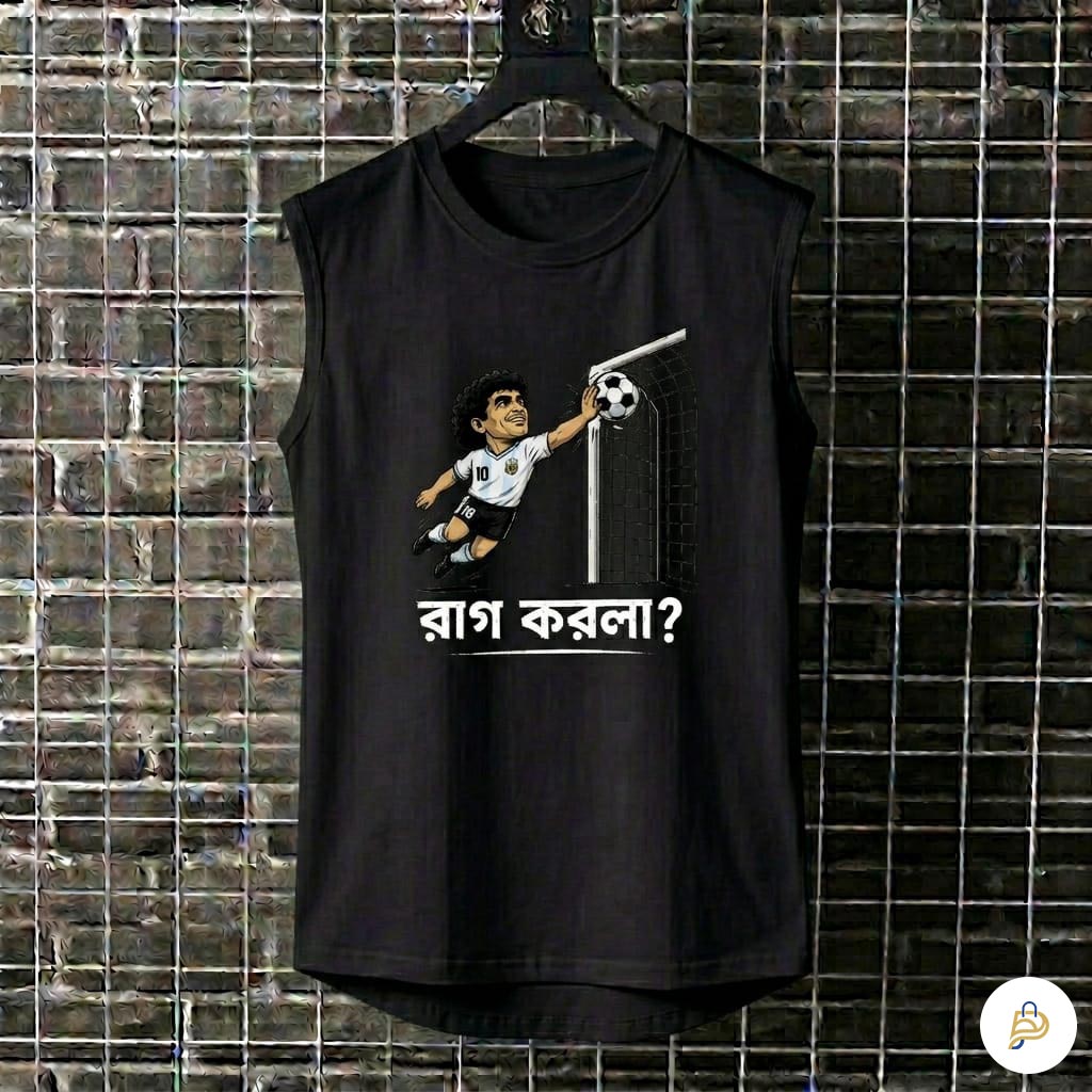 World Cup Troll Cotton Tank Top for Men