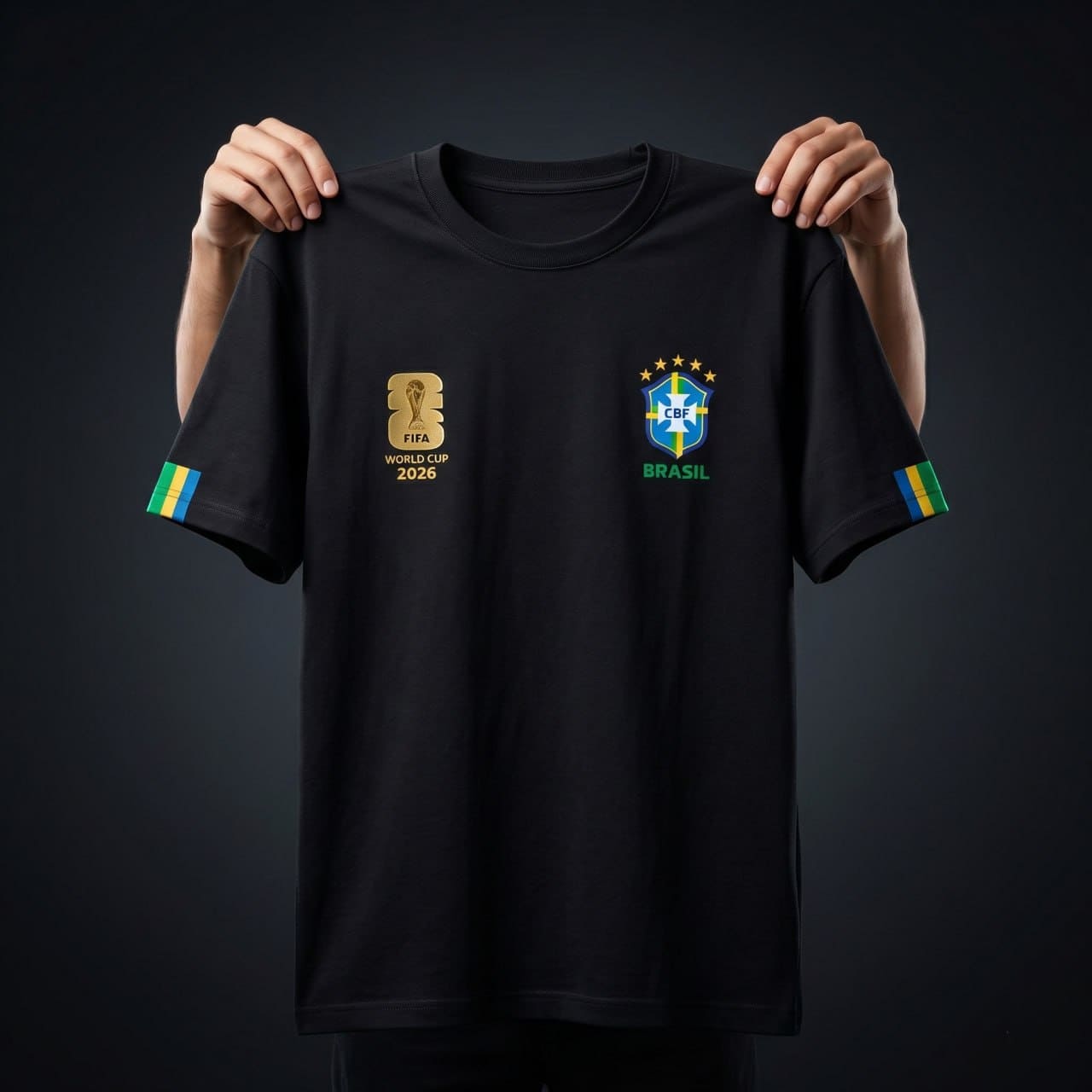 Premium Brazil Fan Edition Drop Shoulder T-Shirt