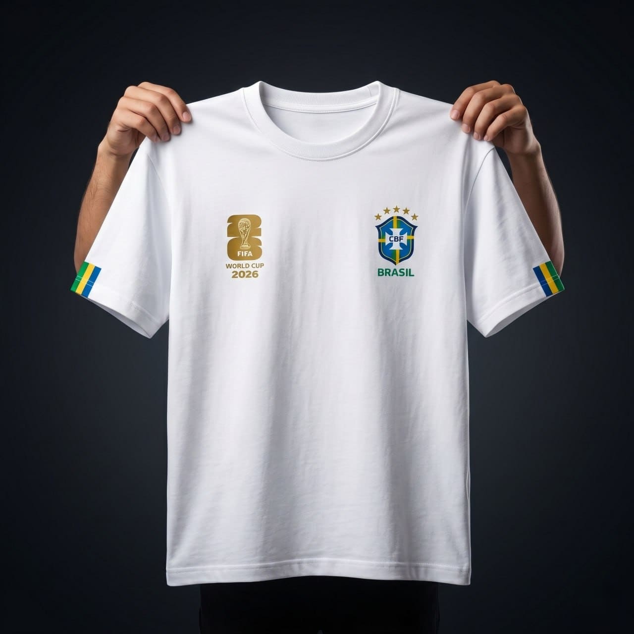 Premium Brazil Fan Edition Drop Shoulder T-Shirt