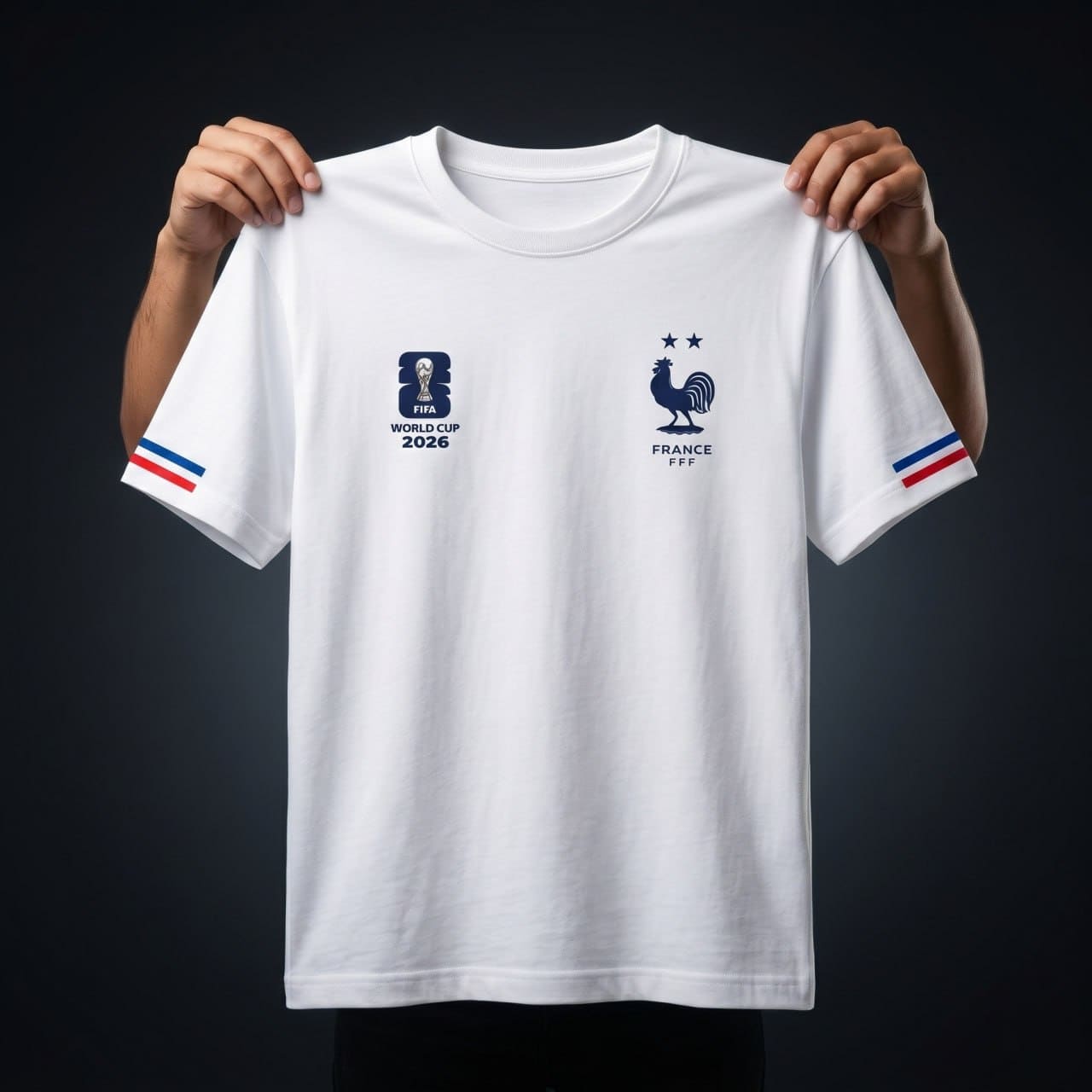 Premium France Fan Edition Drop Shoulder T-Shirt