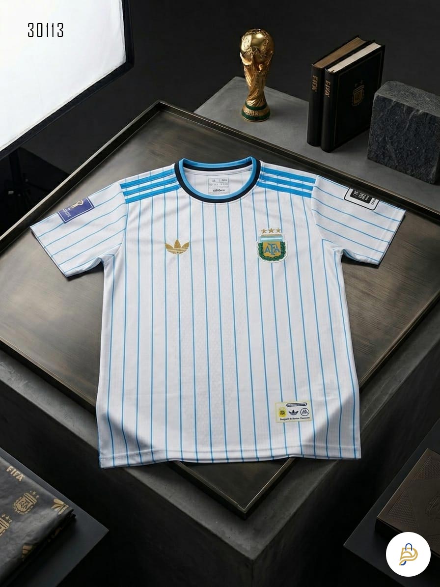 FIFA World Cup Argentina Embroidery China Mesh Fabrics Jersey