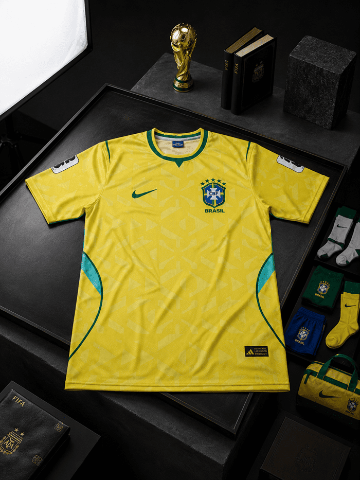 FIFA World Cup Brazil Embroidery China Mesh Fabrics Jersey