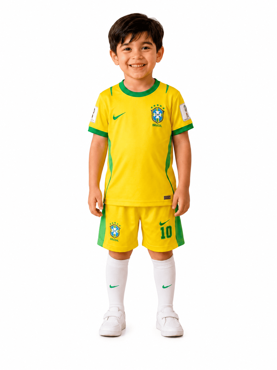 Brazil Premium Baby World Cup Jersey and Pant Set