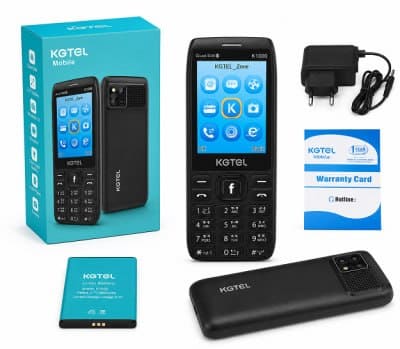 KGTEL K1000 4 SIM Feature Phone with 2500mAh Battery