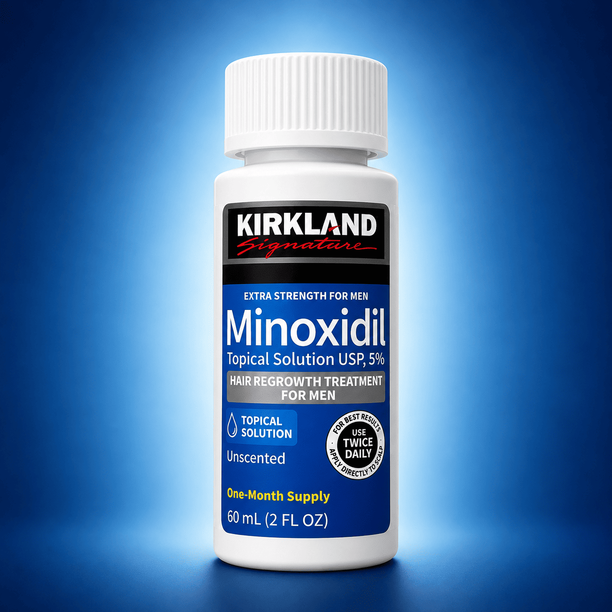 Original Minoxidil Hair Growth Solution for Men and Women