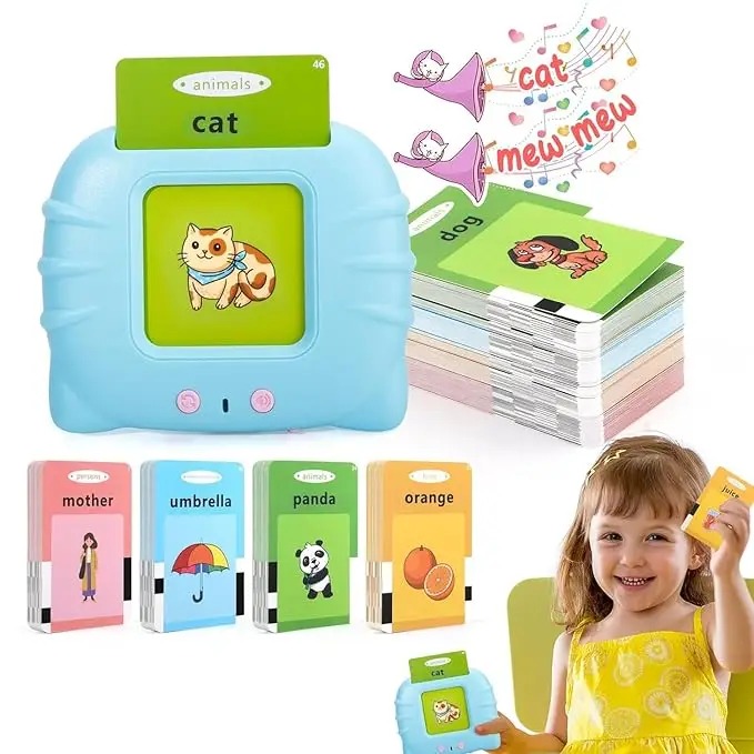 Preschool Talking Flash Cards Learning Device for Kids