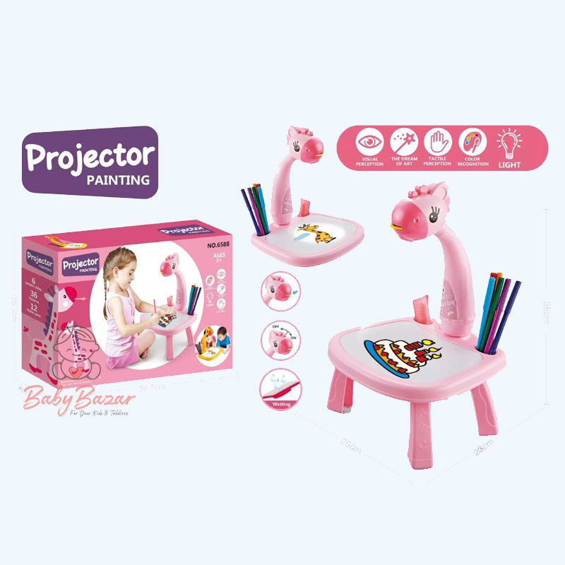 Little Hands Drawing Projector Table Toy for Kids
