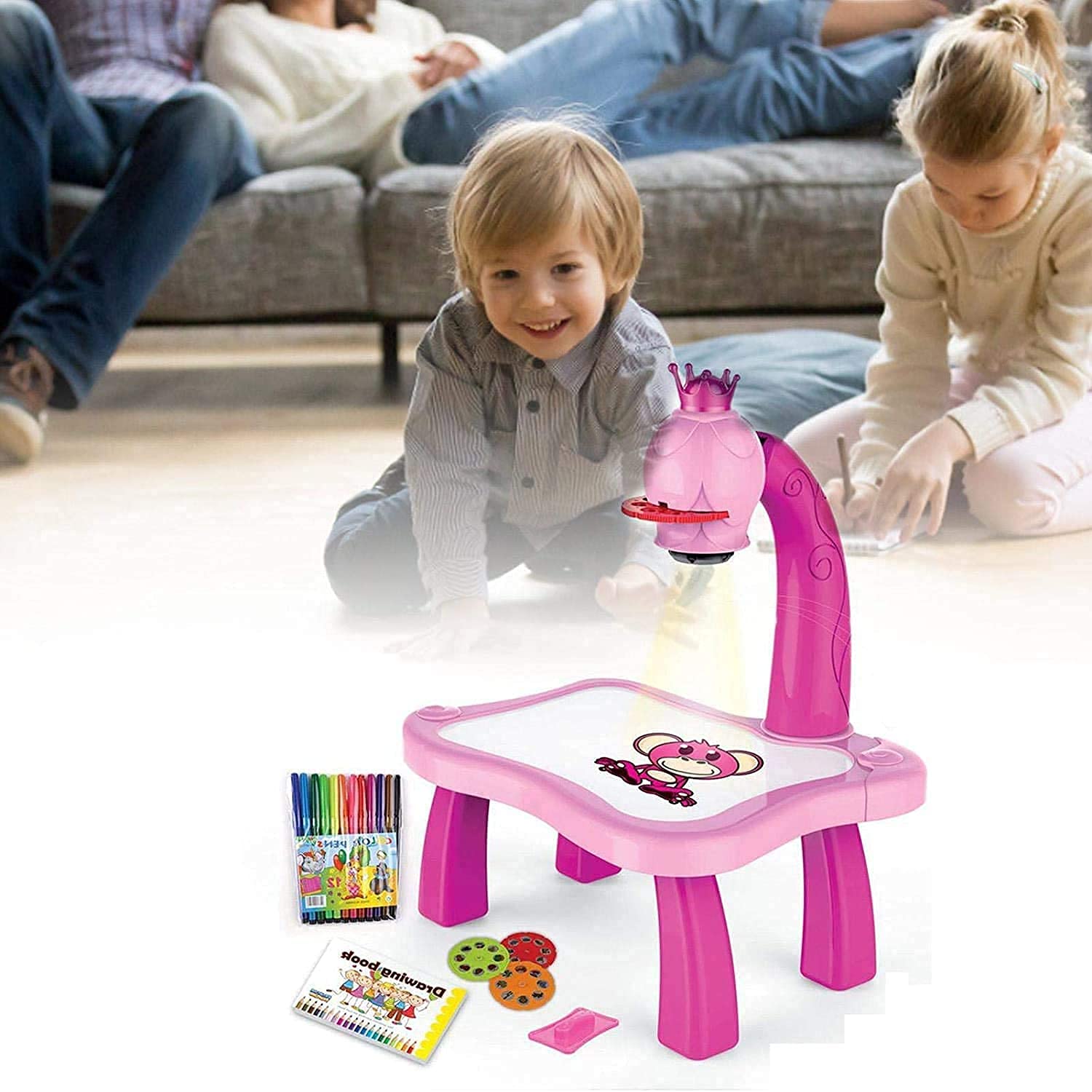 Little Hands Drawing Projector Table Toy for Kids