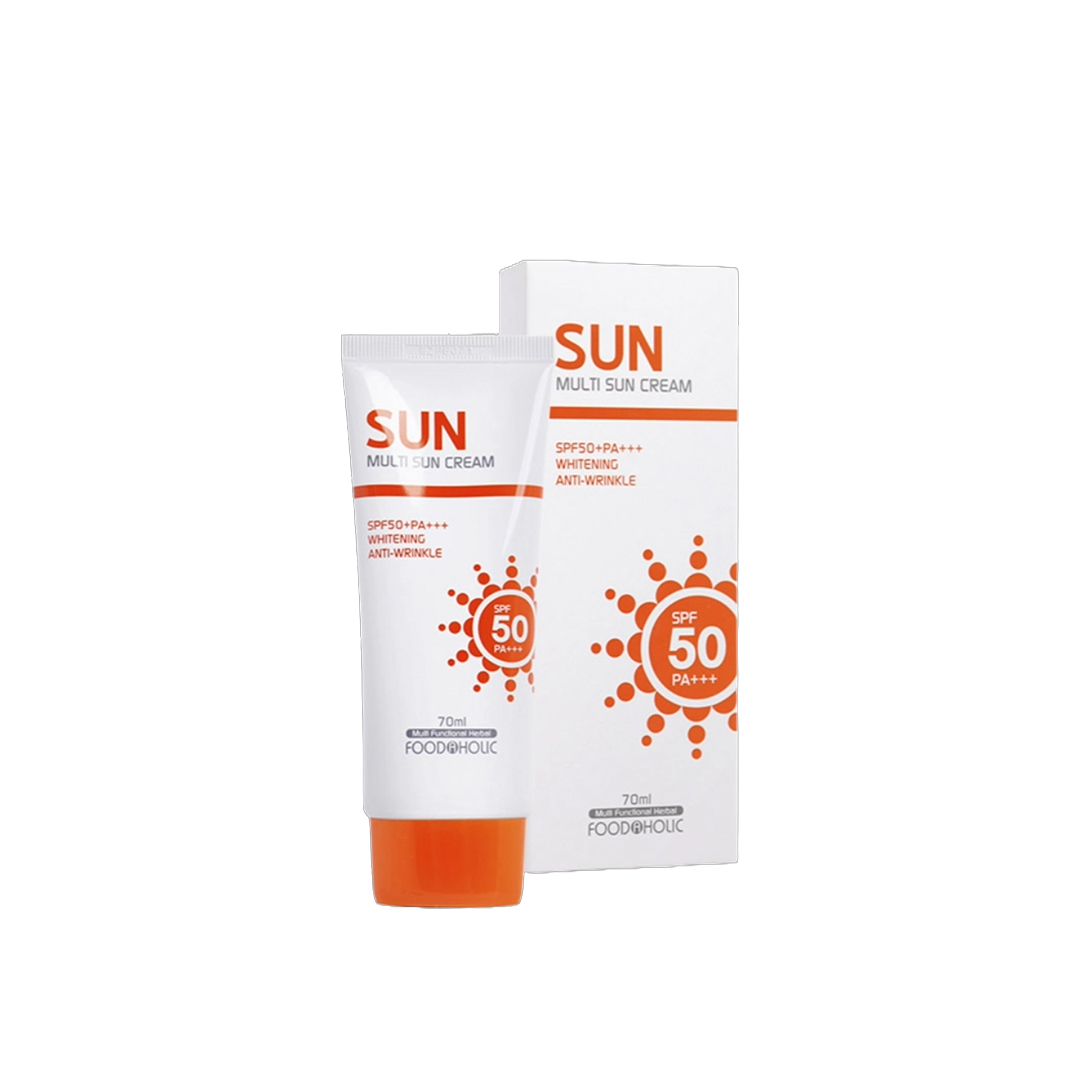 FOODAHOLIC Multi Sun Cream SPF50+ PA+++ for Face & Body - 70ml
