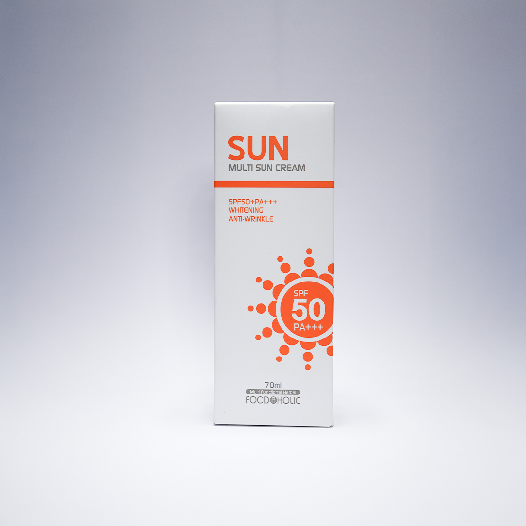 FOODAHOLIC Multi Sun Cream SPF50+ PA+++ for Face & Body - 70ml