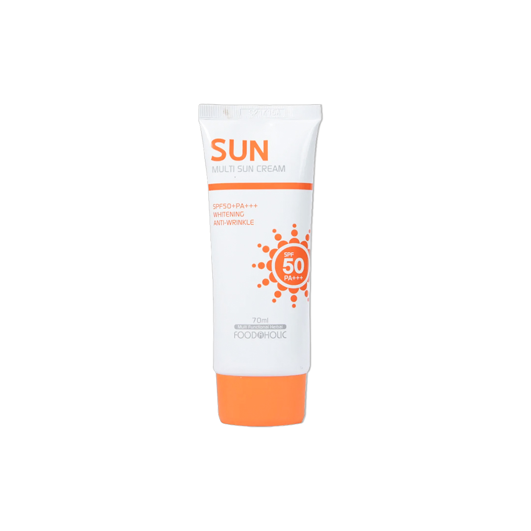 FOODAHOLIC Multi Sun Cream SPF50+ PA+++ for Face & Body - 70ml