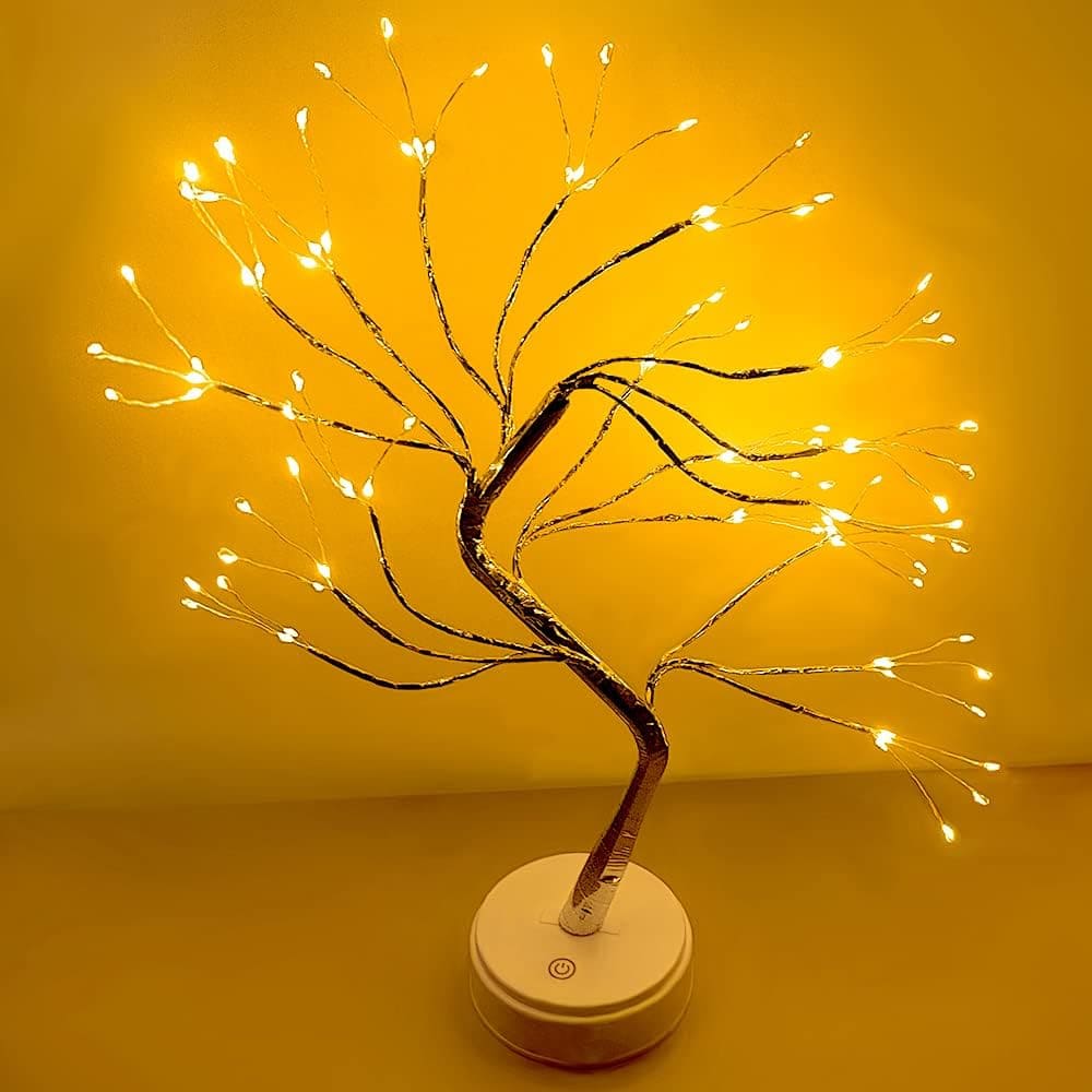Honphier 108 LED Warm White Tree Lamp Decorative Light