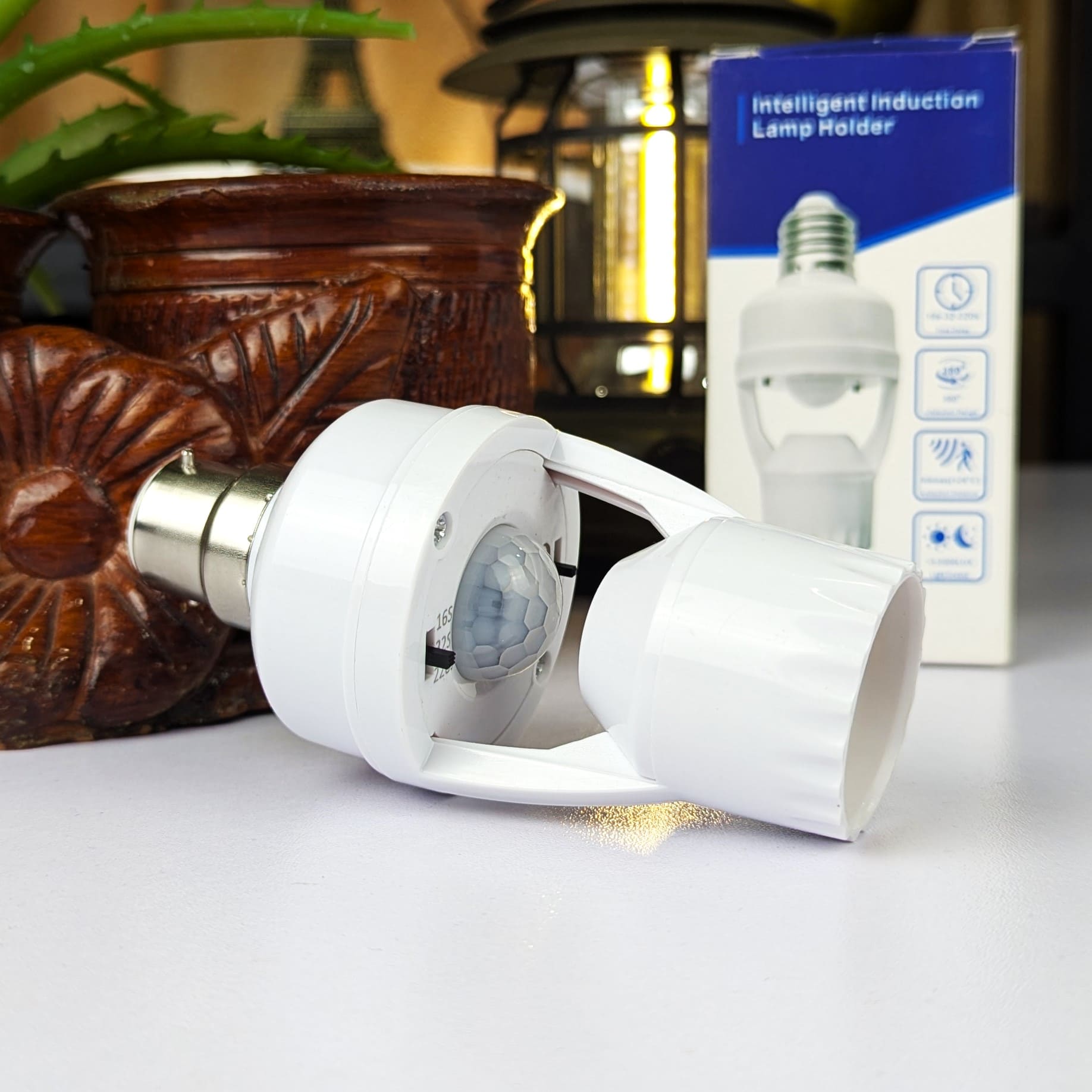 Intelligent Induction E27 Sensor Lamp Holder