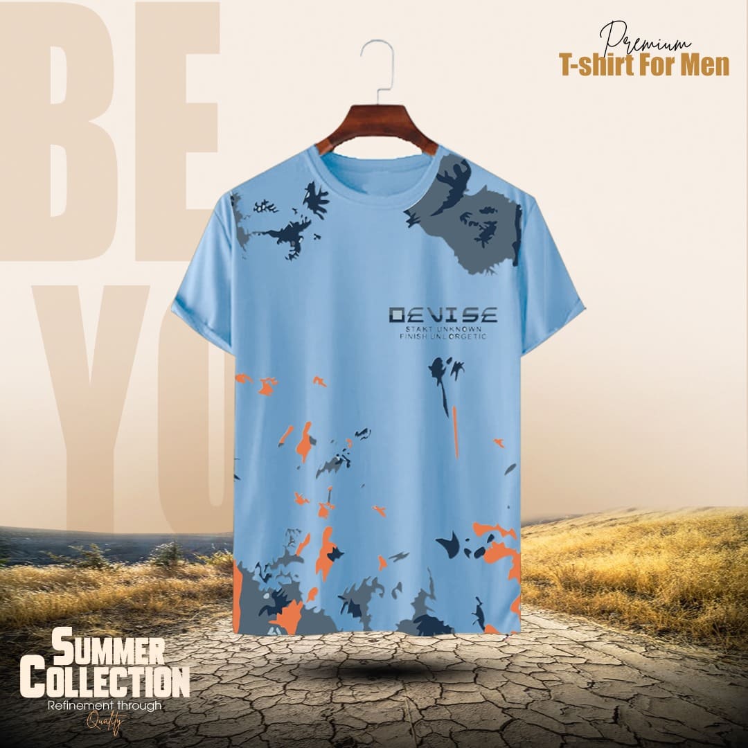 Premium Imported Chine PP Sports T-Shirt 5 Pcs Combo for Men