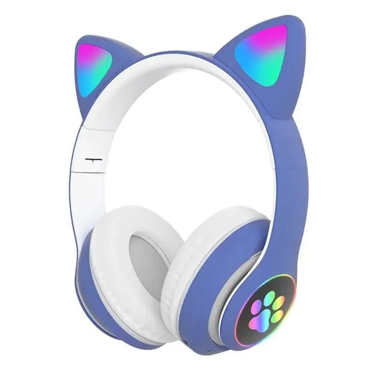 CAT STN-28 Wireless Cat Ear Headset - Bluetooth 5.0, Stylish Over-Ear